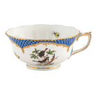 Herend Rothschild Bird Blue Border Tea Cup Cup & Saucer Set, alternate view