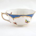 Herend Rothschild Bird Blue Border Tea Cup Cup & Saucer Set, alternate view