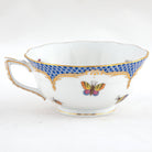 Herend Rothschild Bird Blue Border Tea Cup Cup & Saucer Set, alternate view