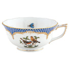 Herend Rothschild Bird Blue Border Tea Cup Cup & Saucer Set, alternate view