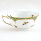 Herend Rothschild Bird Green Border Tea Cup Cup & Saucer Set, alternate view