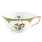 Herend Rothschild Bird Green Border Tea Cup Cup & Saucer Set, alternate view