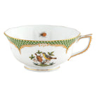 Herend Rothschild Bird Green Border Tea Cup Cup & Saucer Set, alternate view