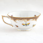 Herend Rothschild Bird Brown Border Tea Cup Cup & Saucer Set, alternate view