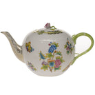 Herend Queen Victoria Tea Pot with Rose Teapot, alternate view