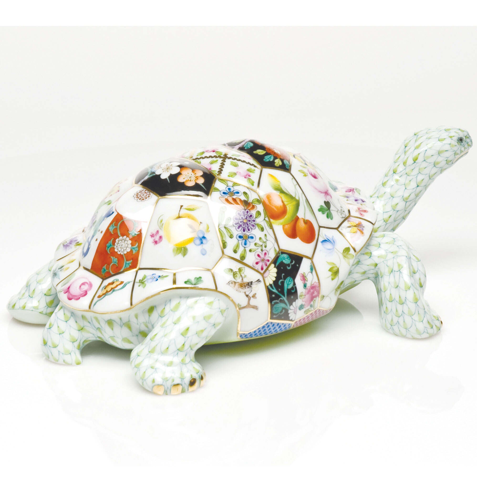 Herend Tesserae Tortoise Figurine — additional view