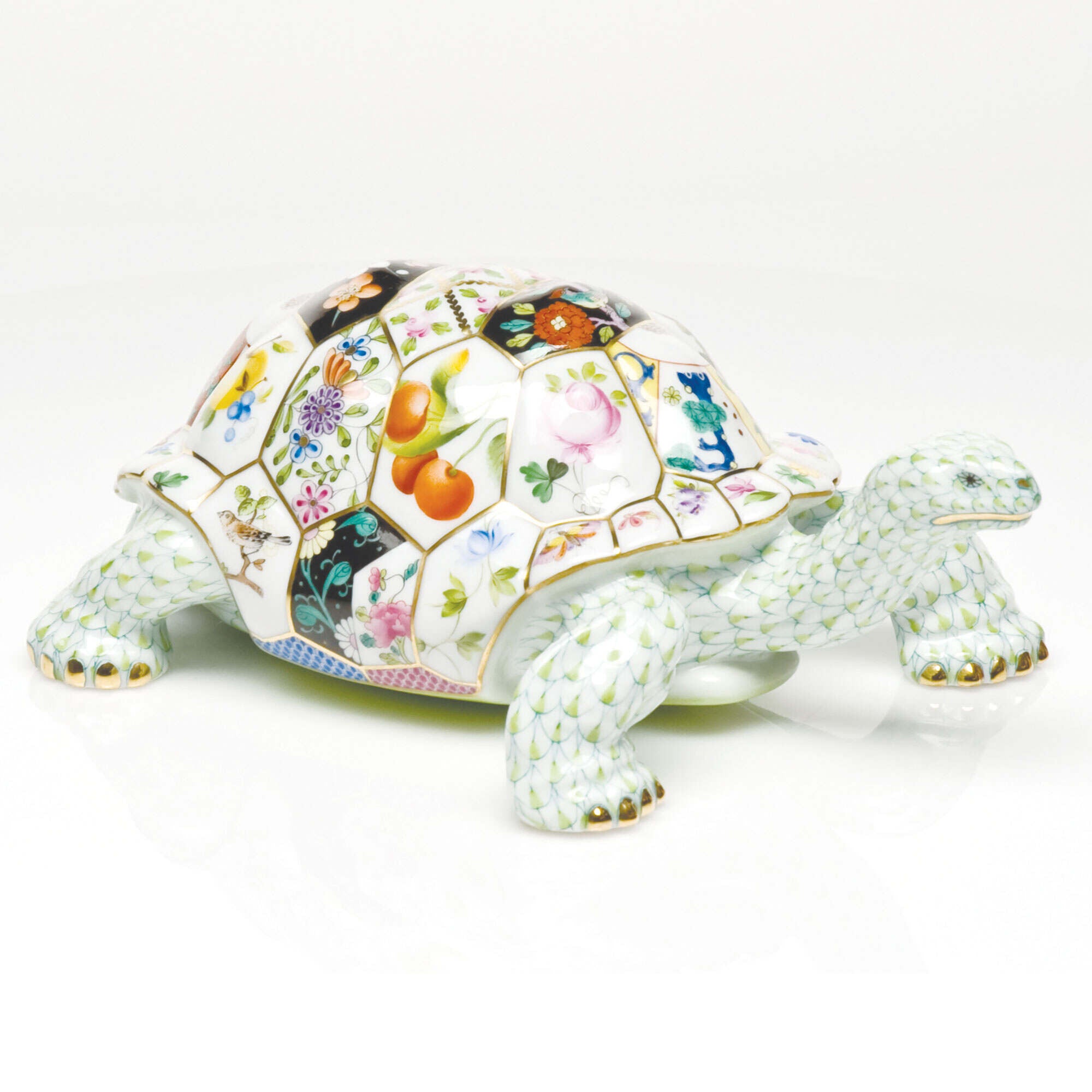 Herend Tesserae Tortoise Figurine — additional view