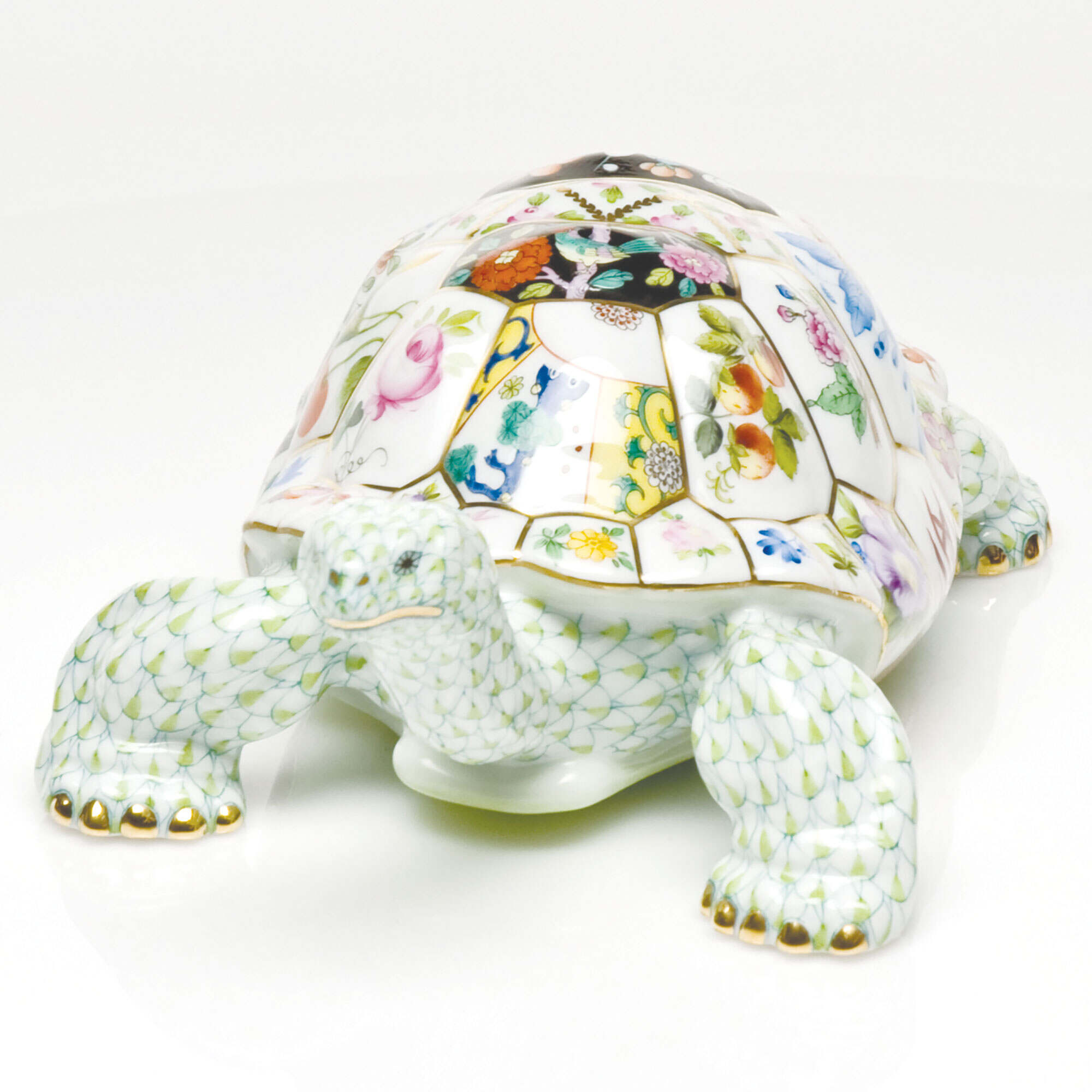 Herend Tesserae Tortoise Figurine — additional view