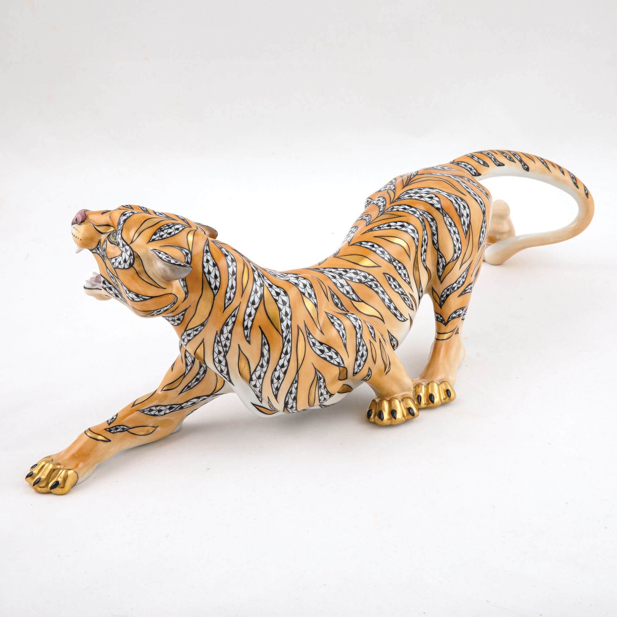 Herend Tiger Figurine — additional view