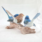 Herend Trio of Splendid Fairywrens Figurine — additional view