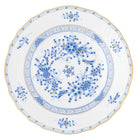 Hand-painted Herend Waldstein Dessert Plate in fine porcelain, 8.25in D, on a white background