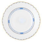 Hand-painted Herend Waldstein Garland Dessert Plate in fine porcelain, 8.25in D, on a white background