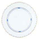 Hand-painted Herend Waldstein Garland Service Plate in fine porcelain, 11in D, on a white background