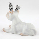 Herend Westie with Bunny Ears Figurine – Black, alternate view