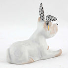 Herend Westie with Bunny Ears Figurine – Black, alternate view
