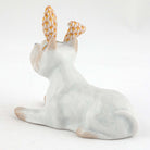 Herend Westie with Bunny Ears Figurine – Butterscotch, alternate view
