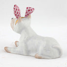 Herend Westie with Bunny Ears Figurine – Raspberry, alternate view
