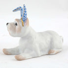 Herend Westie with Bunny Ears Figurine – Sapphire, alternate view
