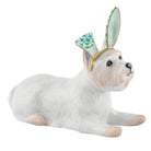 Herend Westie with Bunny Ears Figurine porcelain figurine painted in the Green fishnet pattern