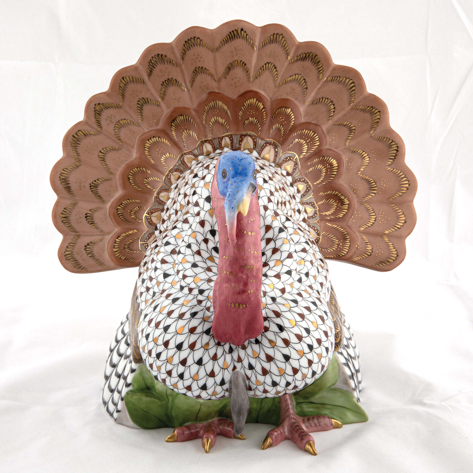 Herend Wild Turkey Figurine — additional view