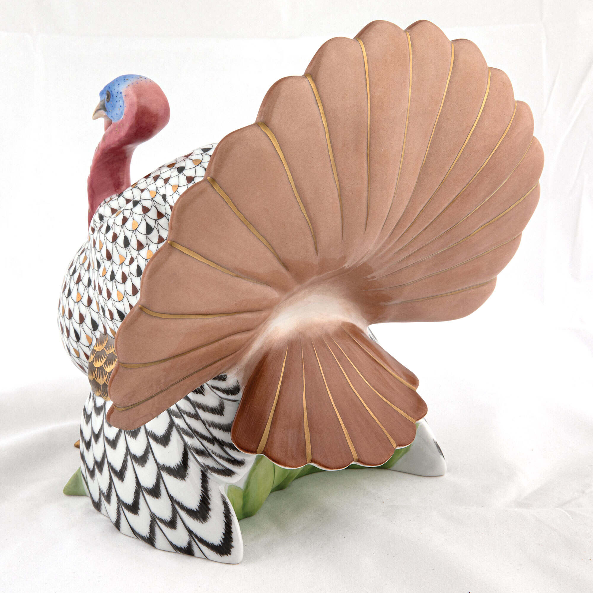 Herend Wild Turkey Figurine — additional view