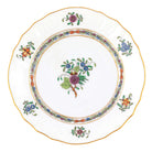 Hand-painted Herend Windsor Garden Bread and Butter Plate in fine porcelain, 6in D, on a white background