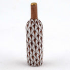 Herend Wine Bottle Figurine – Chocolate, alternate view