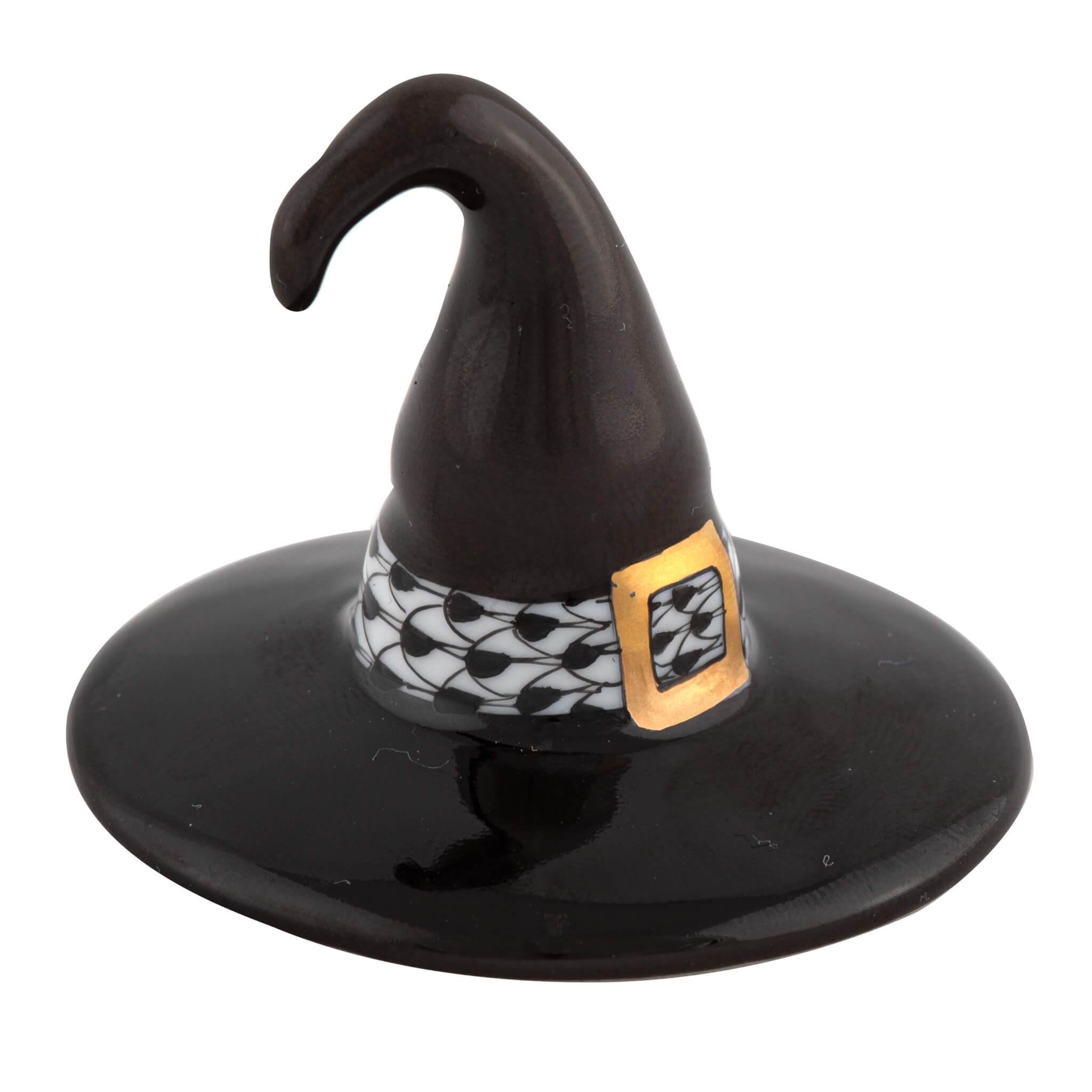 Herend Witch Hat in Black