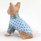 Herend Yorkshire Terrier Figurine – Blue, alternate view