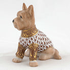 Herend Yorkshire Terrier Figurine – Chocolate, alternate view