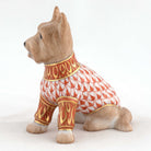 Herend Yorkshire Terrier Figurine – Rust, alternate view