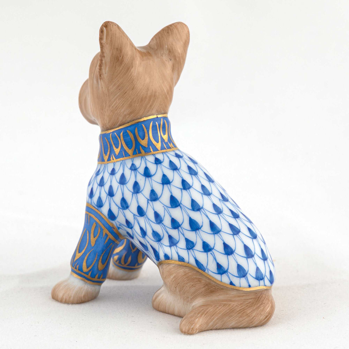 Herend Yorkshire Terrier Figurine – Sapphire, alternate view