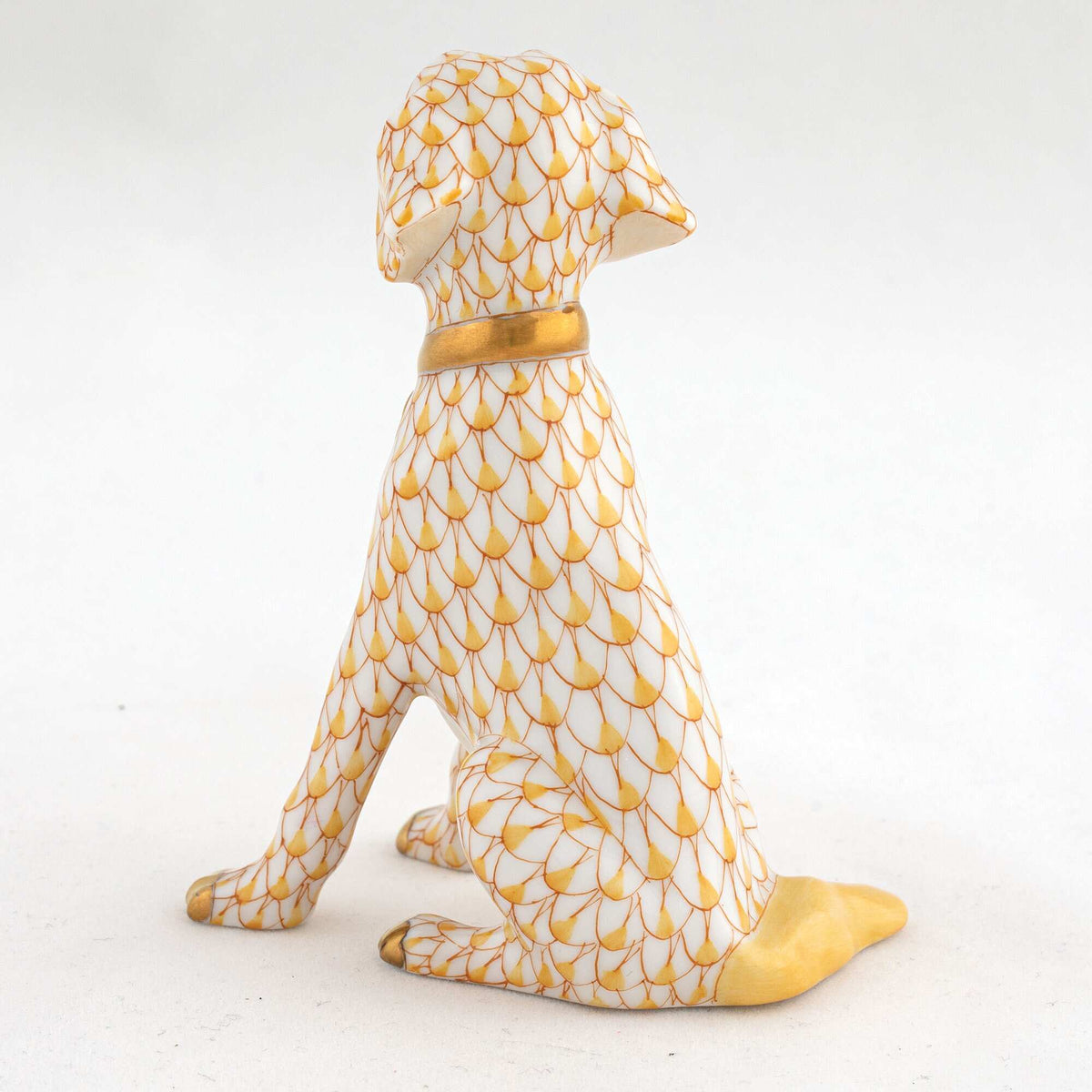 Herend Young Golden Figurine – Butterscotch, alternate view