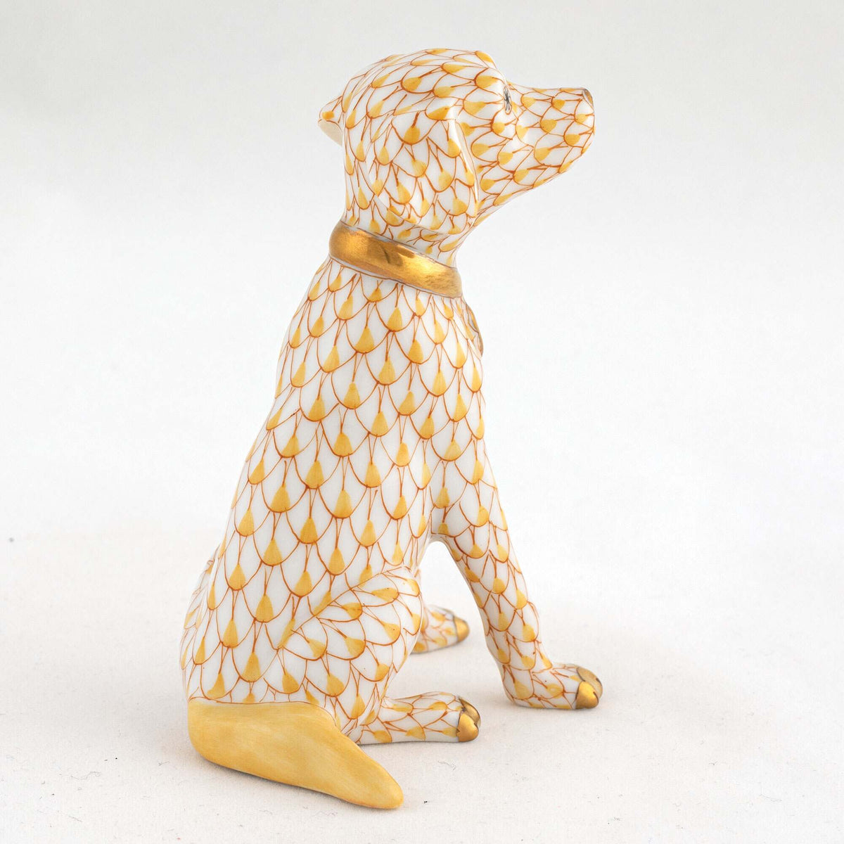 Herend Young Golden Figurine – Butterscotch, alternate view