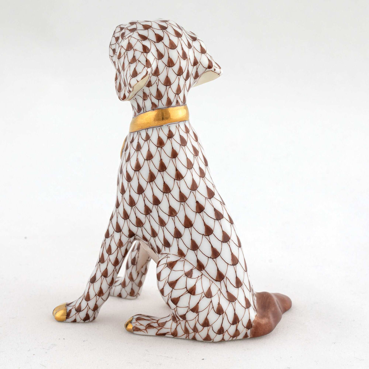 Herend Young Golden Figurine – Chocolate, alternate view