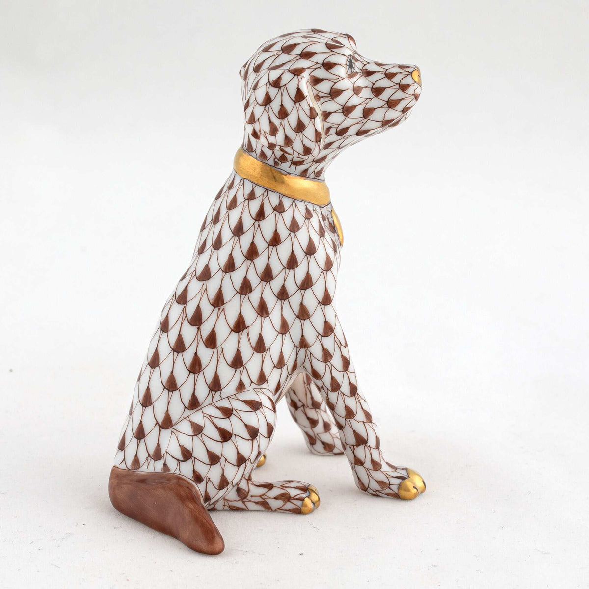 Herend Young Golden Figurine – Chocolate, alternate view