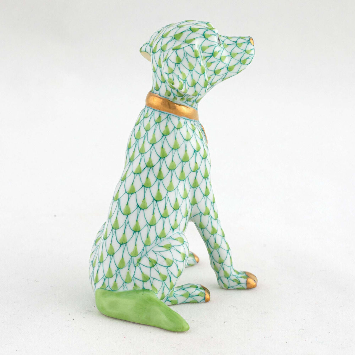 Herend Young Golden Figurine – Key Lime, alternate view