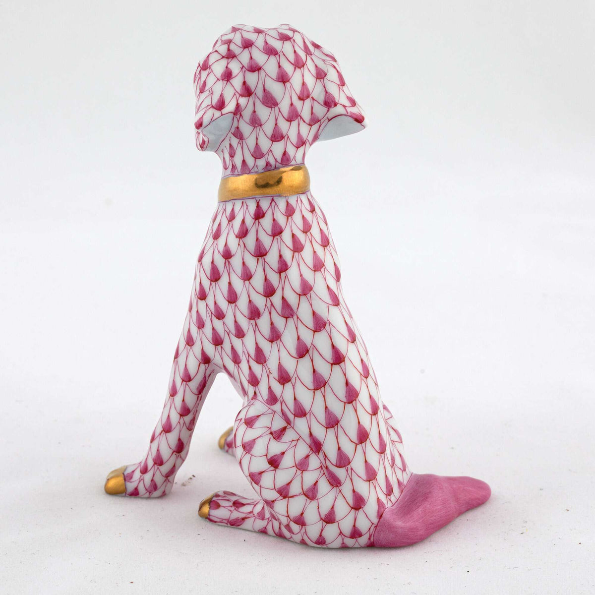 Herend Young Golden Figurine – Raspberry, alternate view
