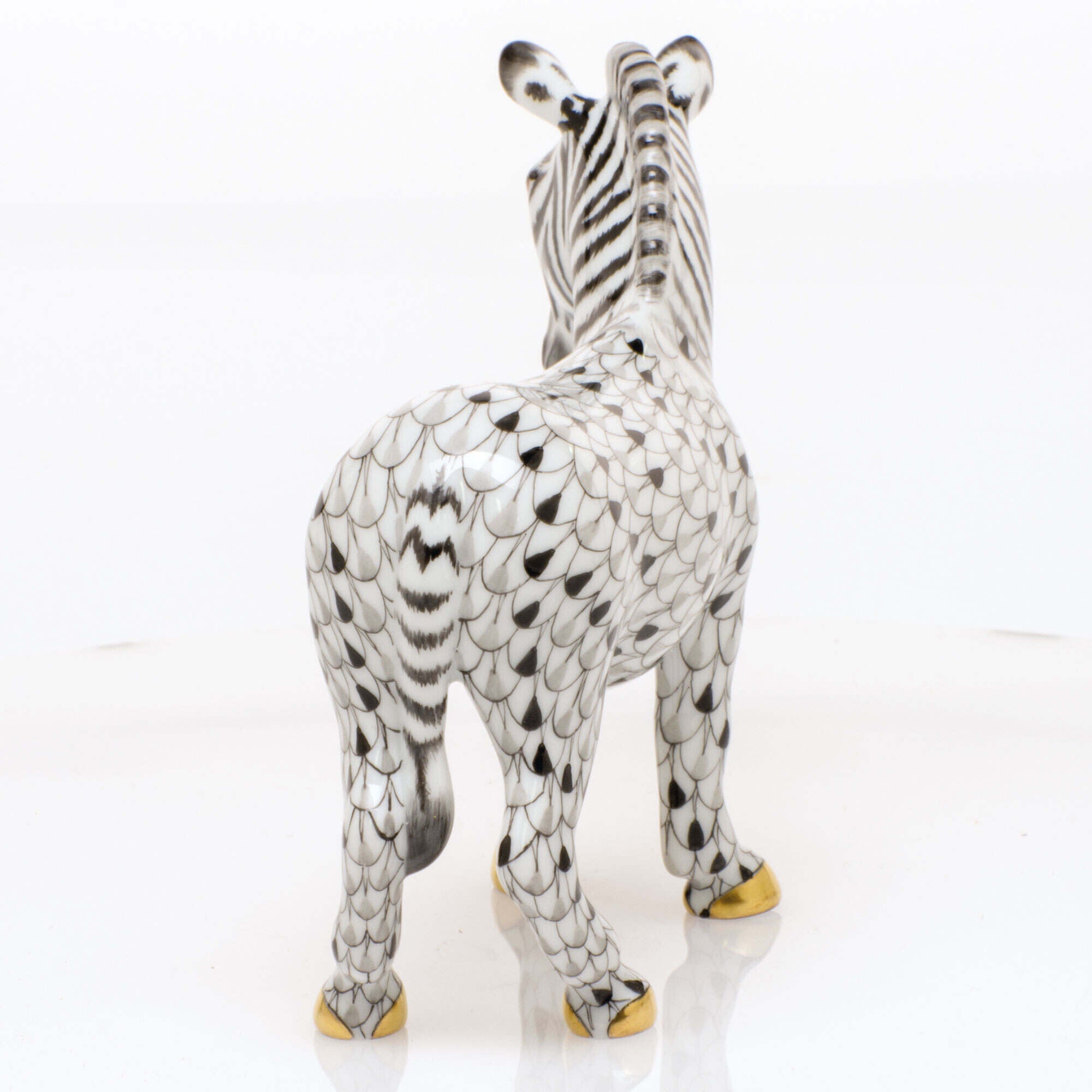 Herend Zebra Figurine — additional view