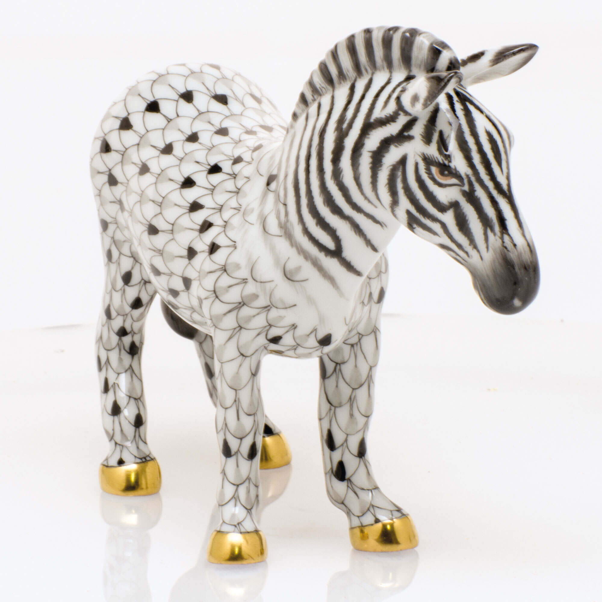 Herend Zebra Figurine — additional view
