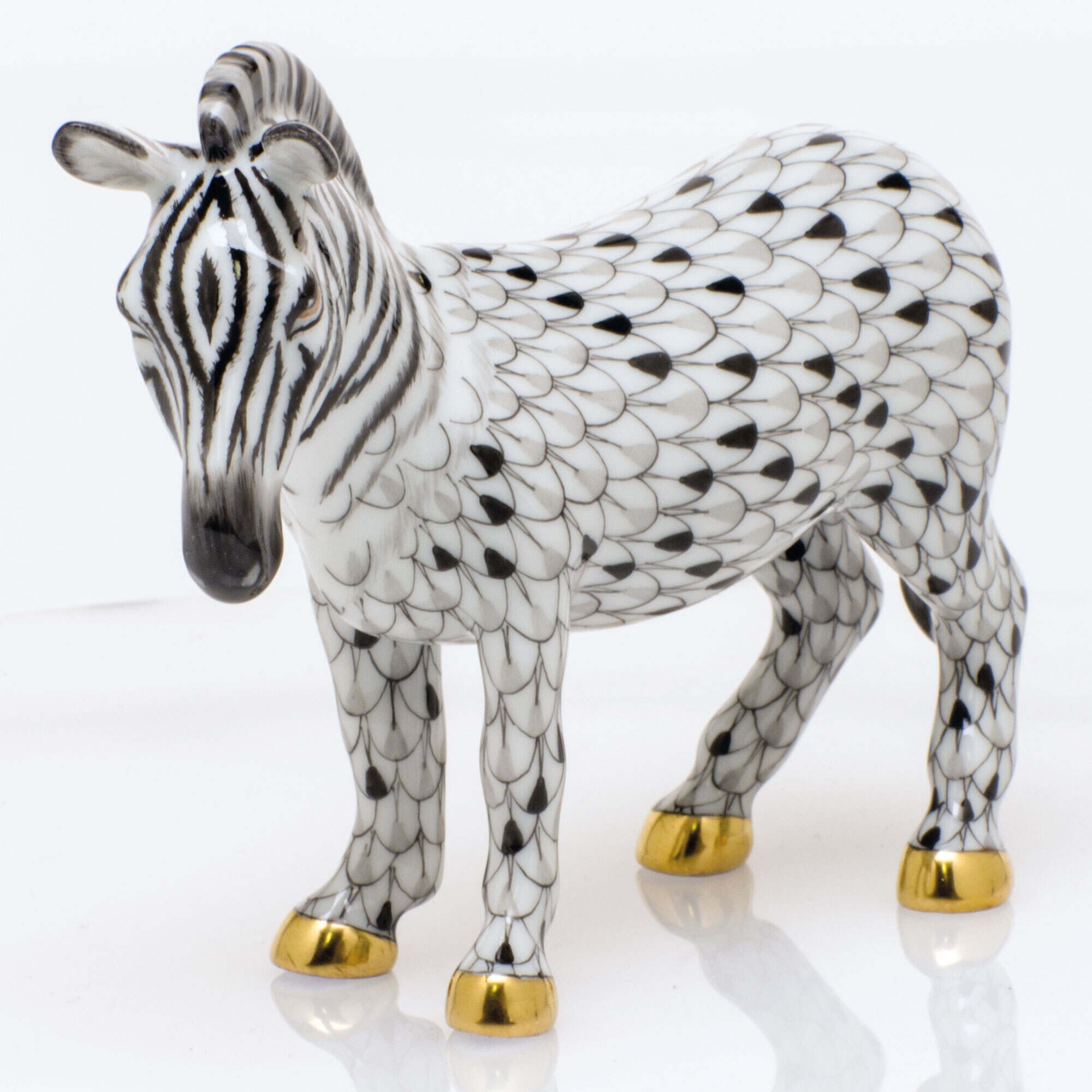 Herend Zebra Figurine — additional view