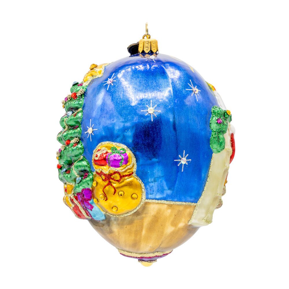 Jay Strongwater 2025 Dated Hanging with Care Ornament, alternate view