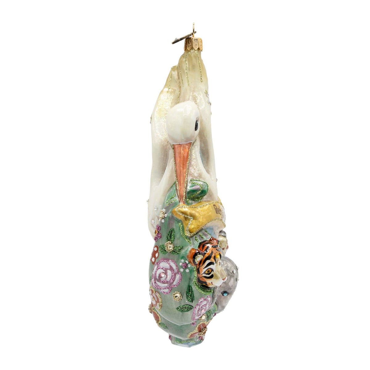 Jay Strongwater 2026 Annual Baby Ornament, alternate view