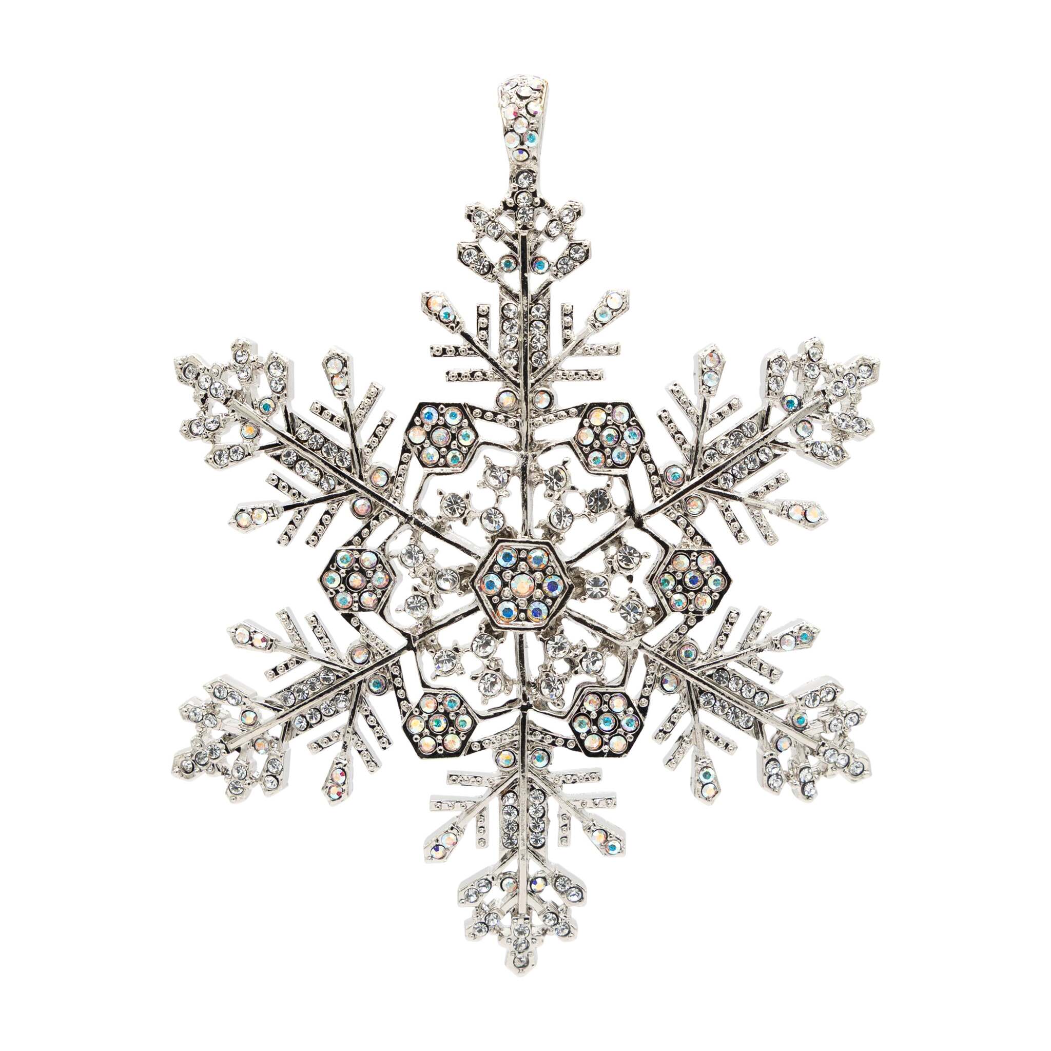 Jay Strongwater 2026 Metal Snowflake Ornament