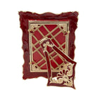 Jay Strongwater 5" X 7" Heather Frame Ruby, alternate view