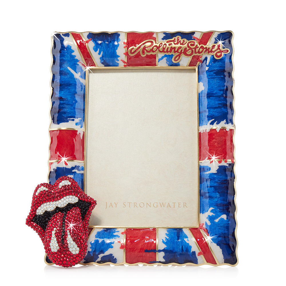 Jay Strongwater 5” X 7” Rolling Stones Frame