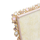 Jay Strongwater 8 X 10 Bejeweled Frame- Baby Pink, alternate view