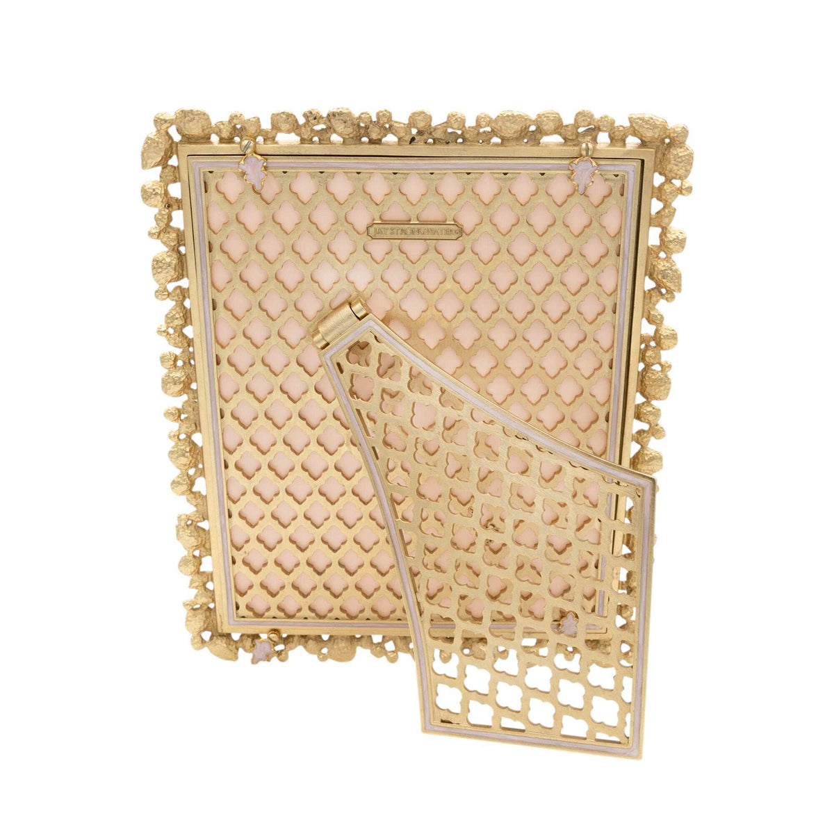 Jay Strongwater 8 X 10 Bejeweled Frame- Baby Pink, alternate view