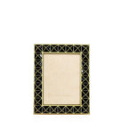 Jay Strongwater Abaculus Pyramid 3" X 4" Frame - Black Onyx