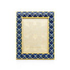 Jay Strongwater Abaculus Pyramid 3" X 4" Frame - Delft